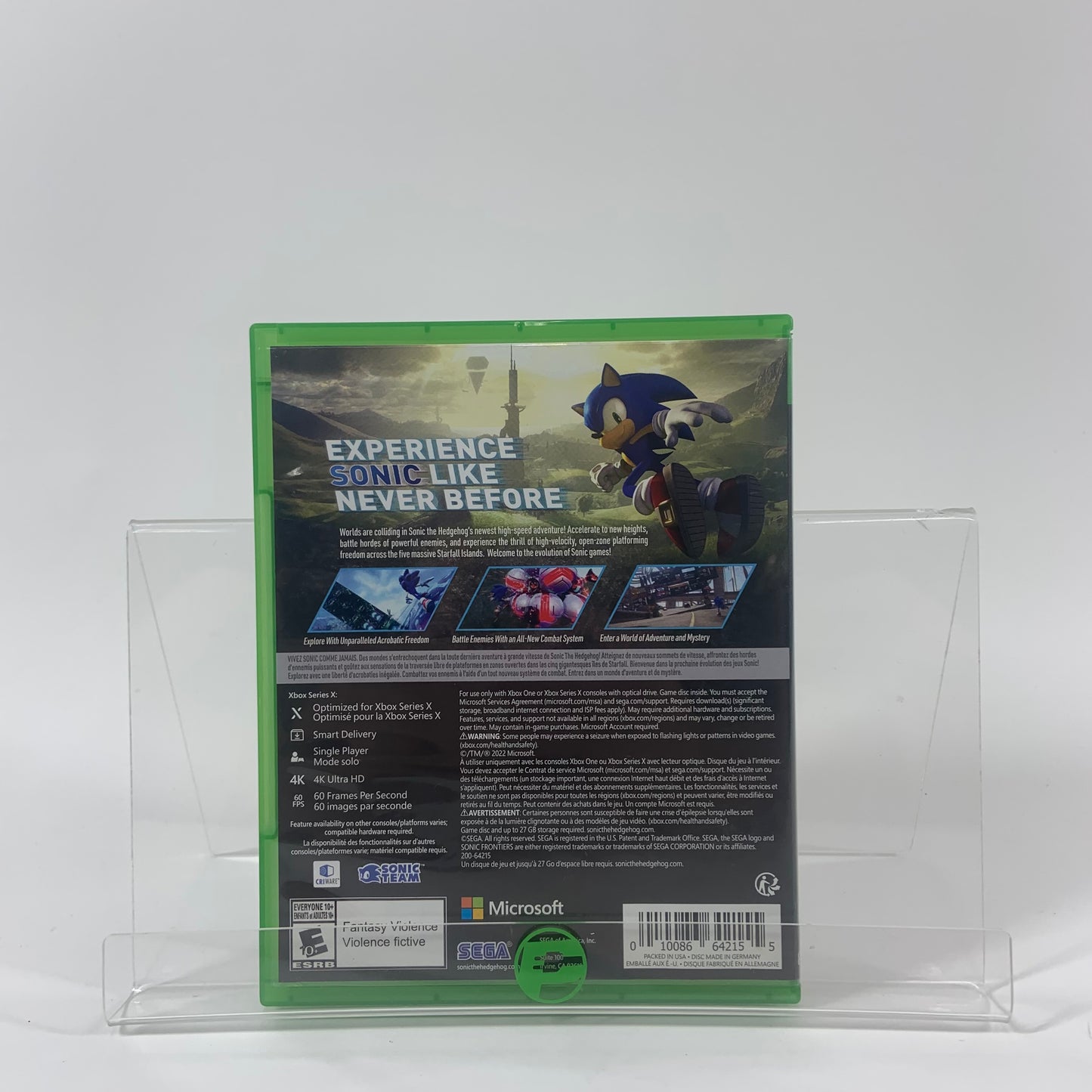 Sonic Frontiers (Microsoft Xbox Series X, 2022)