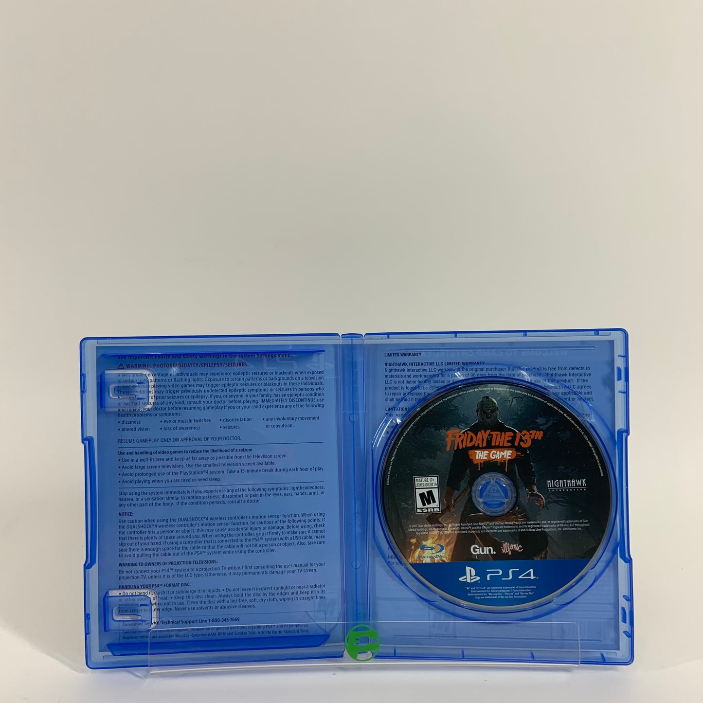 Friday the 13th (Sony PlayStation 4 PS4, 2017)