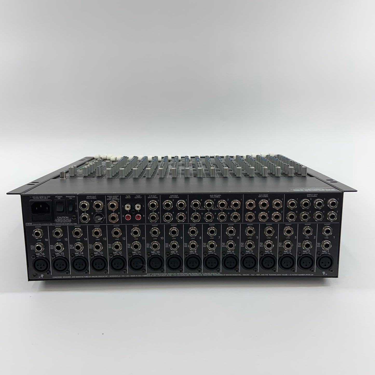 MACKIE 1604-VLZ PRO 16 Channel Mic/Line Mixer With Premium XDR Mic Preamplifiers
