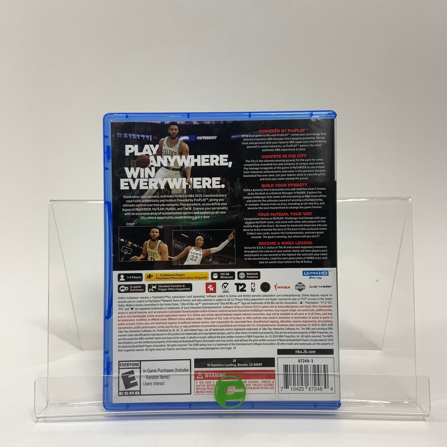 NBA 2K25 (Sony PlayStation 5 PS5, 2024)