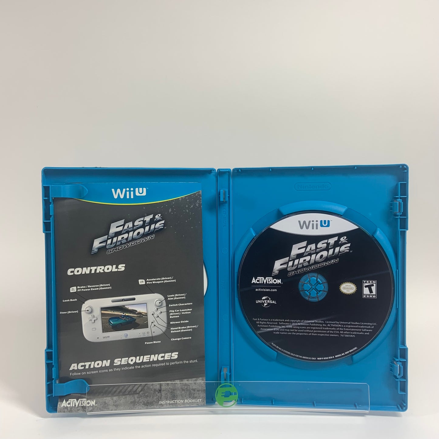Fast and the Furious: Showdown (Nintendo Wii U, 2013)