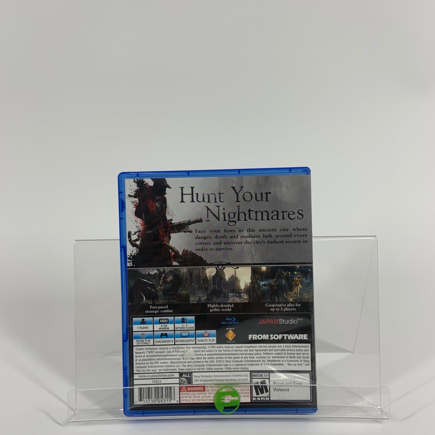 Bloodborne (Sony PlayStation 4 PS4, 2015)