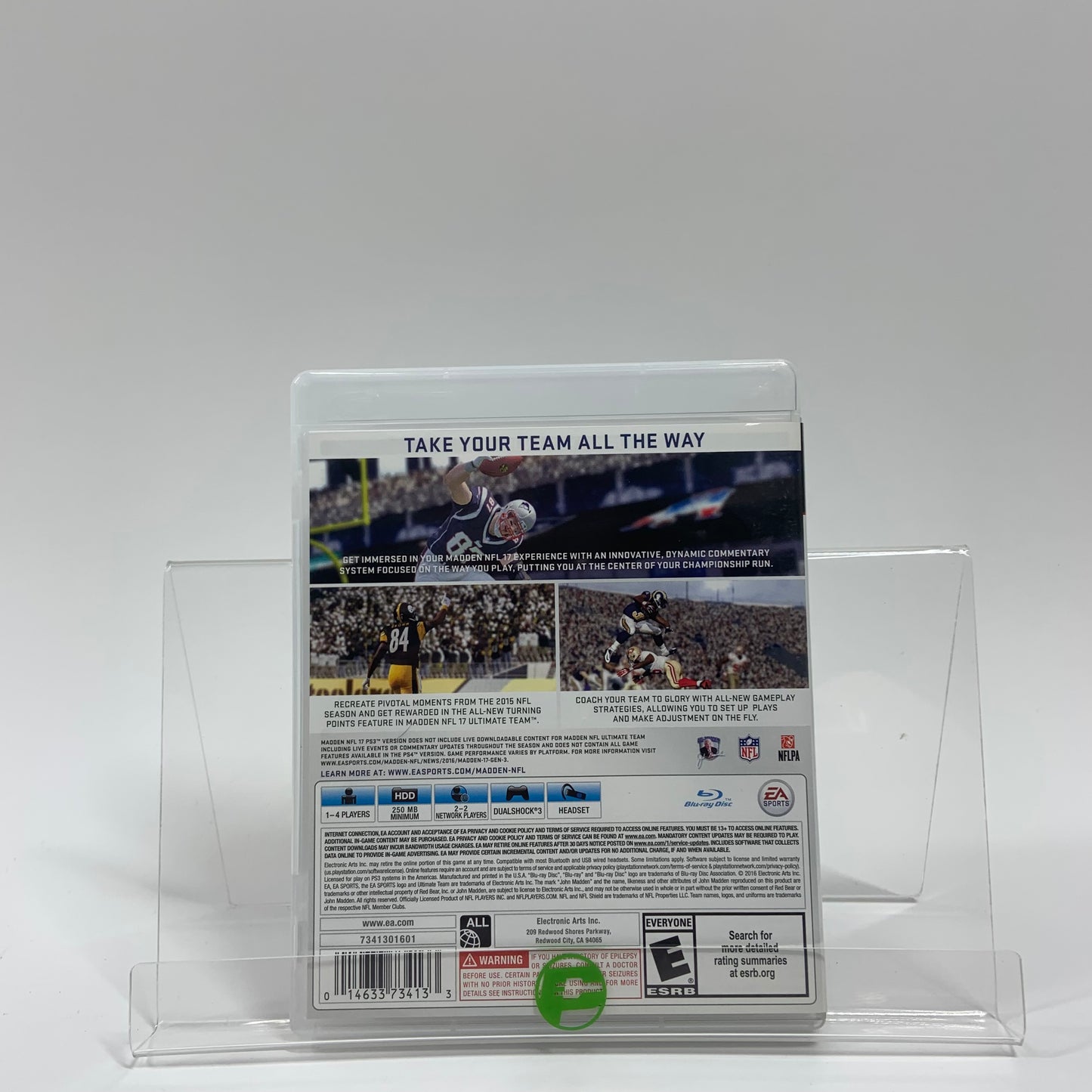 Madden NFL 17 (Sony PlayStation 3 PS3, 2016)