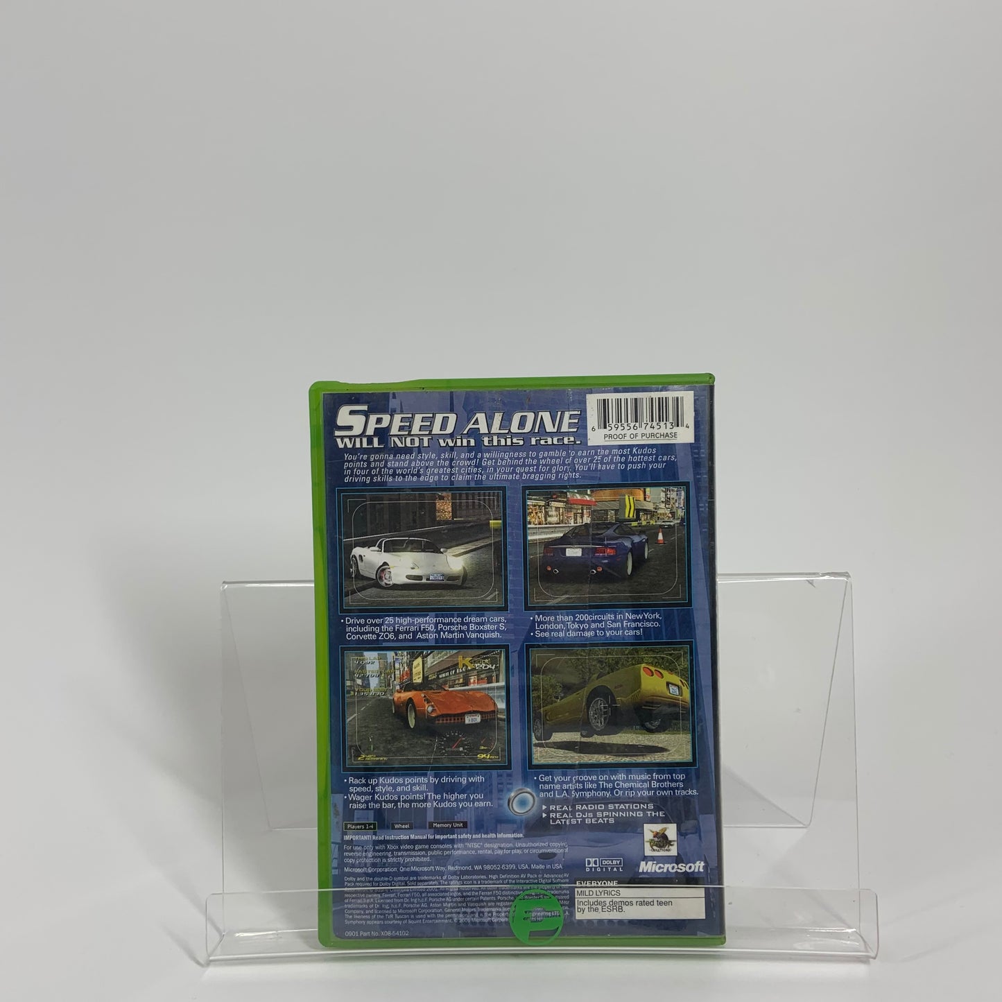 Project Gotham Racing (Microsoft Xbox, 2001)