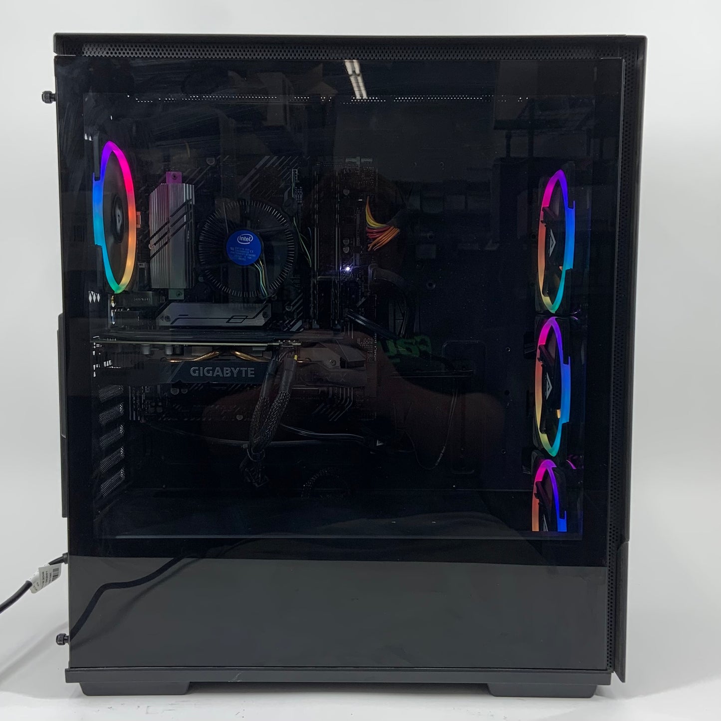 Budget Black RGB Gaming PC i5-11400F 16GB RAM NVIDIA GeForce RTX 2060 1TB SSD