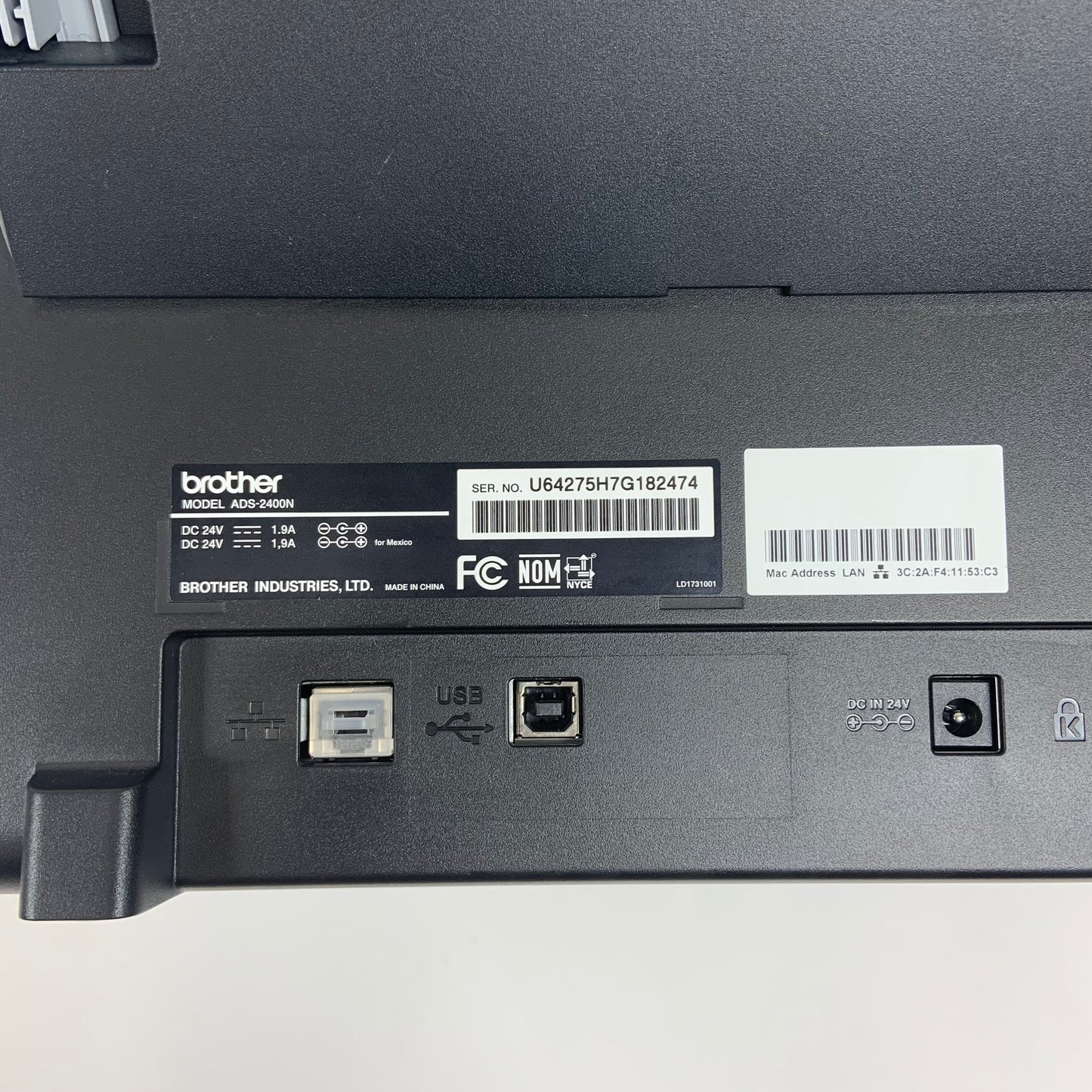 Brother ADS-2400N Image Center Color Document Scanner