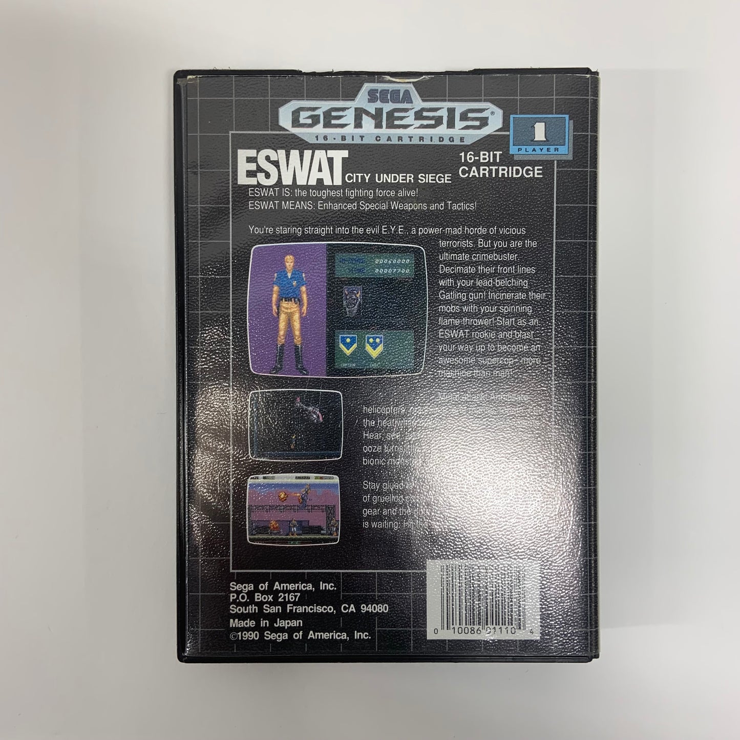 ESWAT City Under Siege (Sega Genesis, 1990)