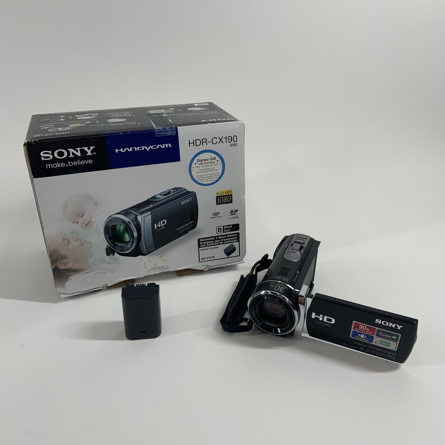 Sony Handycam Digital HD Video Camera Recorder HDR-CX190