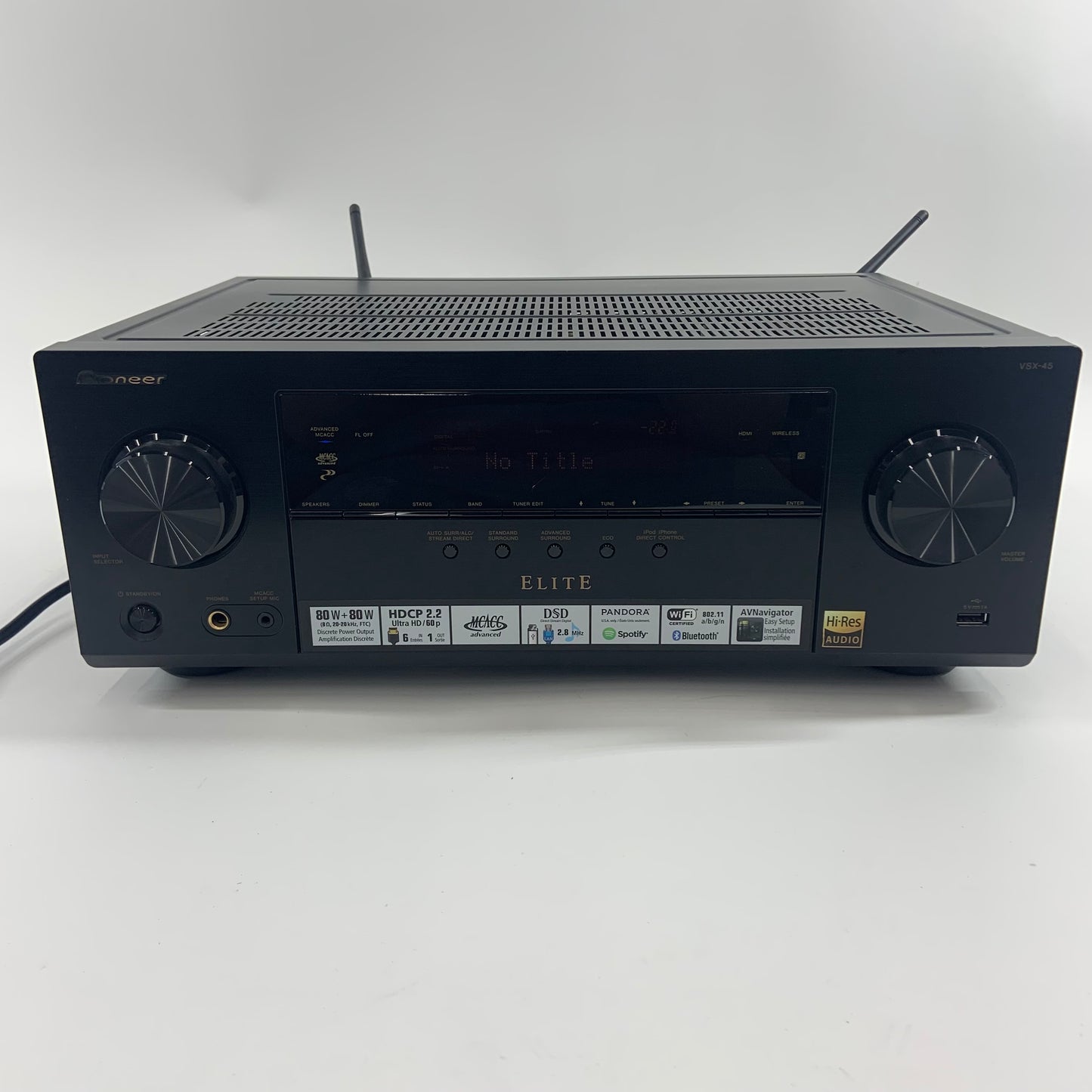 Pioneer VSX-45 Elite 5.2 Channel Bluetooth AV Receiver