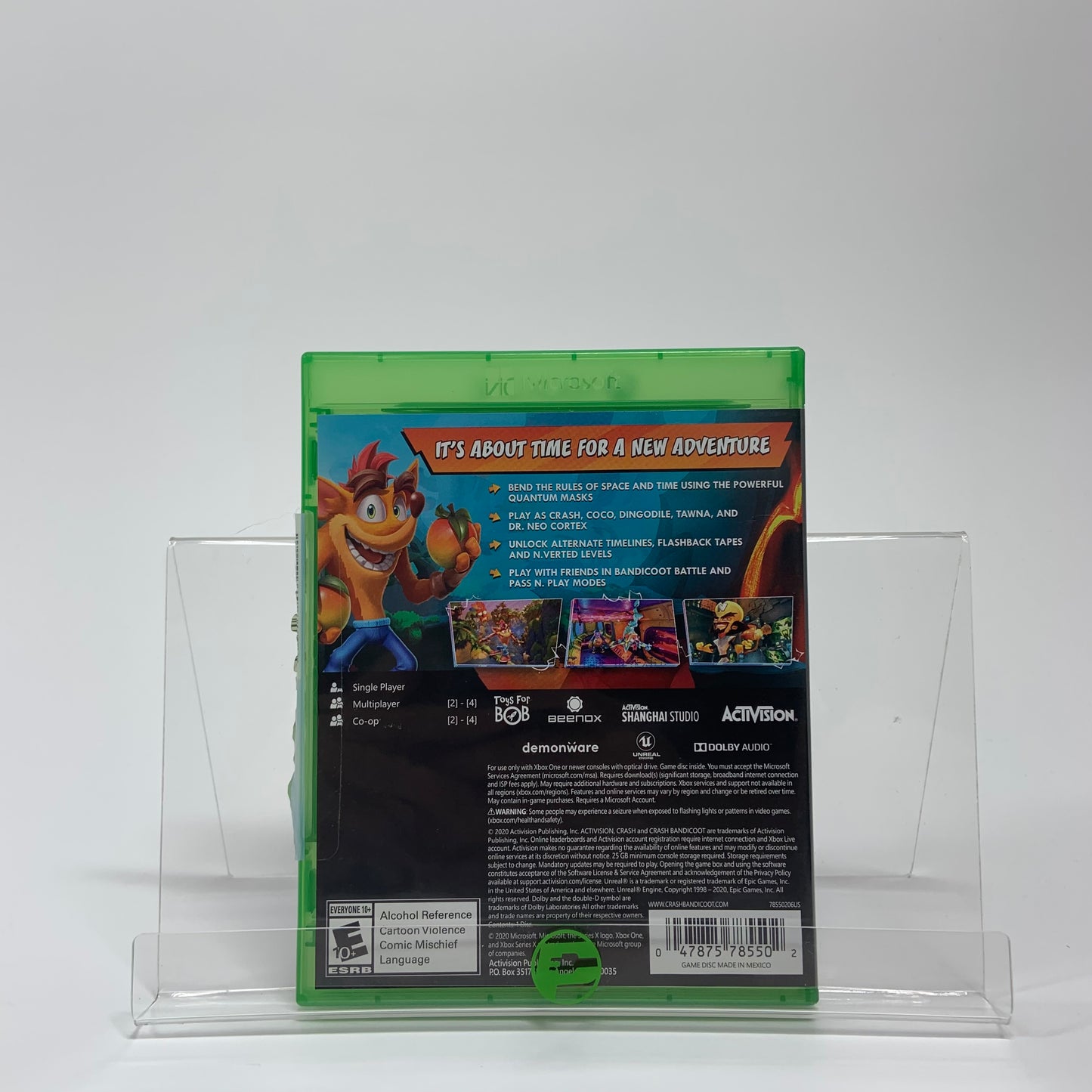 Crash Bandicoot 4: It's About Time (Microsoft Xbox One, 2020)