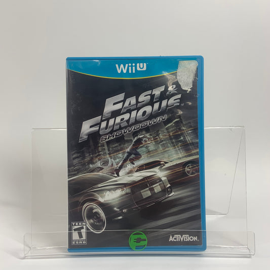 Fast and the Furious: Showdown (Nintendo Wii U, 2013)