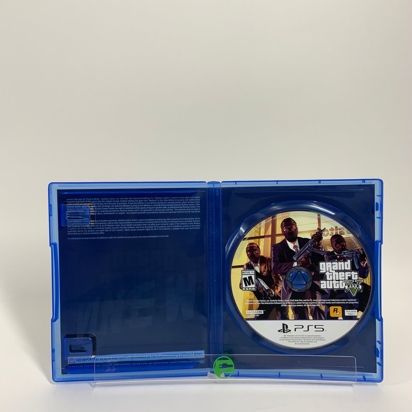 Grand Theft Auto V (Sony PlayStation 5 PS5, 2022)