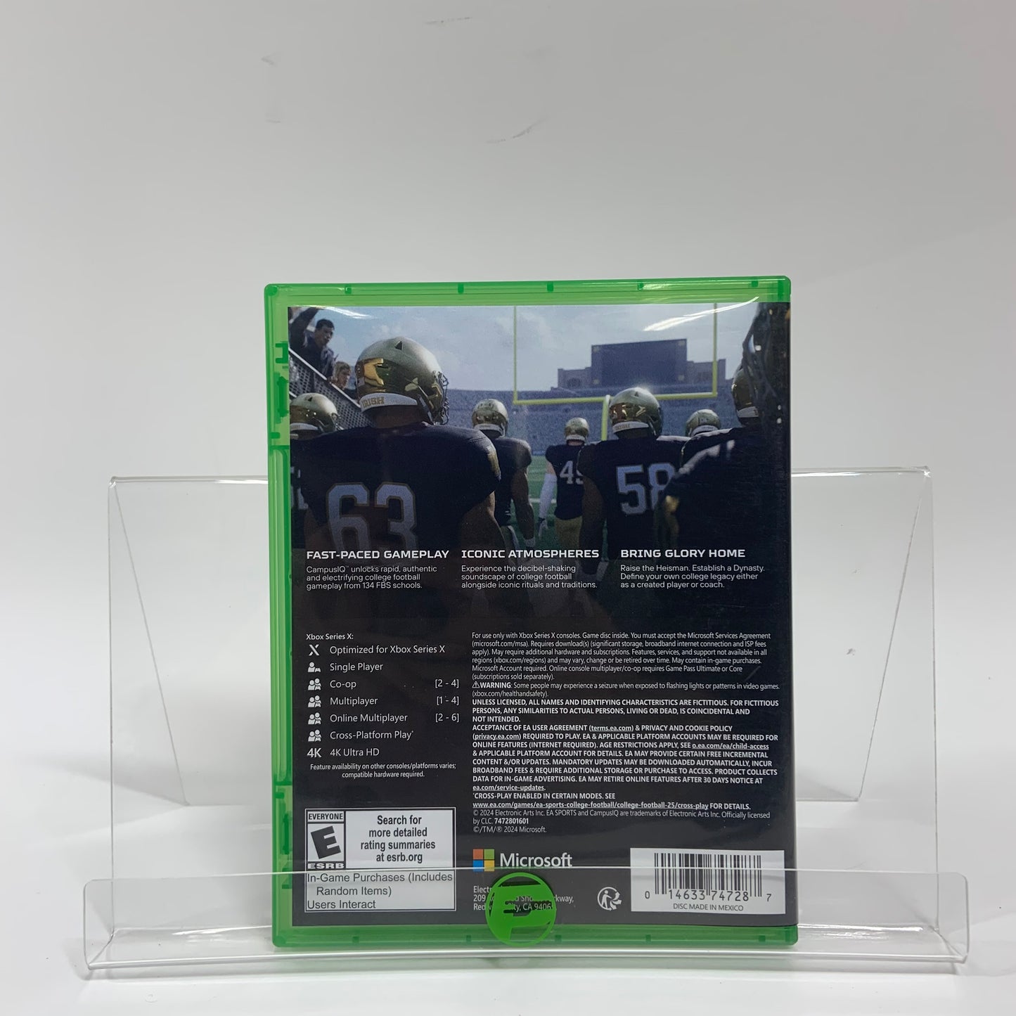EA Sports College Football 25 (Microsoft Xbox Series X, 2024)