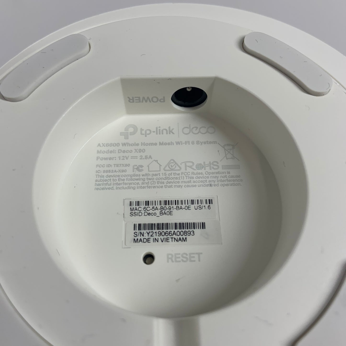 TP-Link Deco X90 Tri Band WiFi 6 AX6600 Whole Home Mesh WiFi System