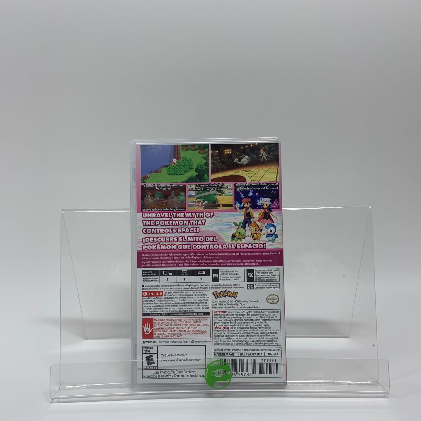 Pokemon Shining Pearl (Nintendo Switch, 2021)