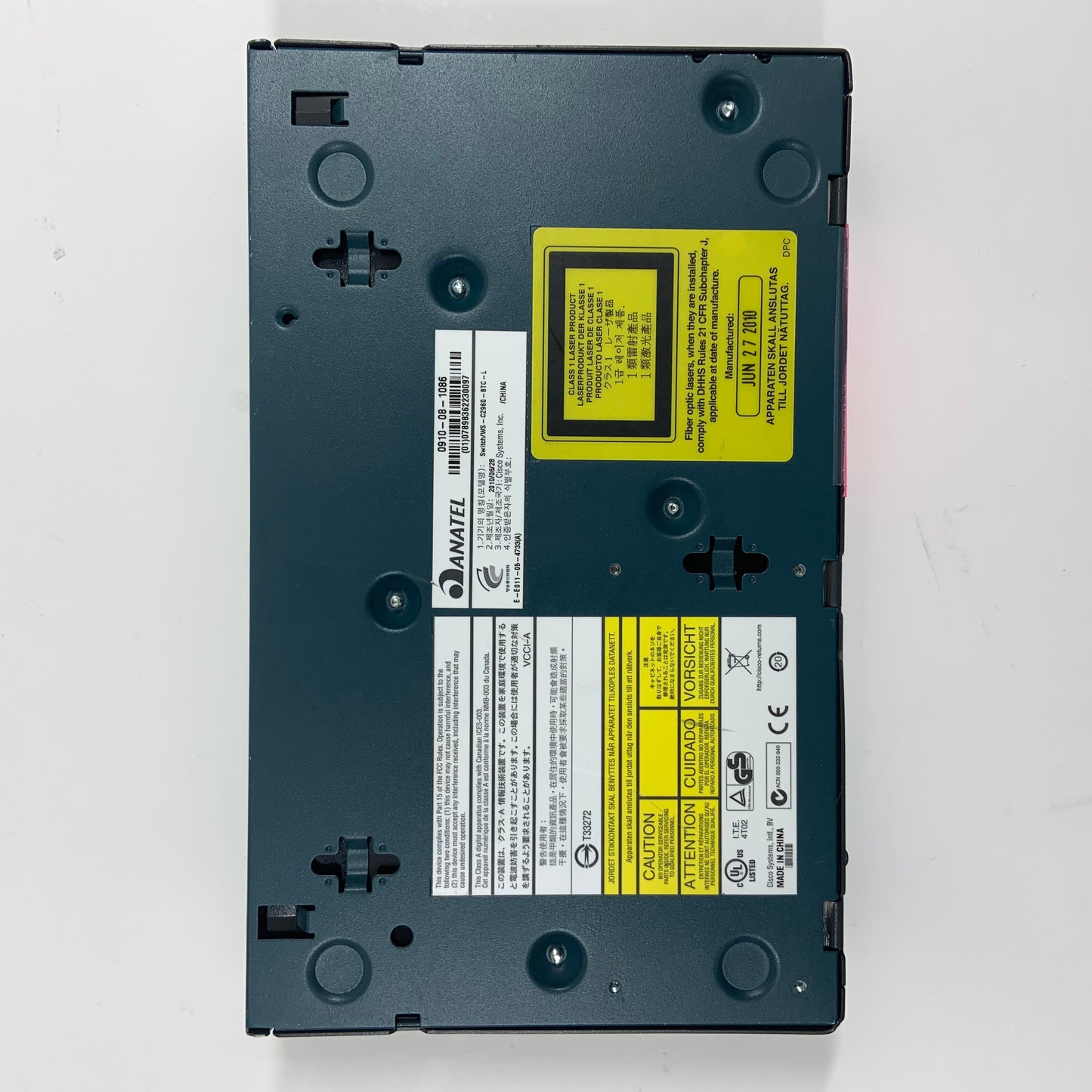 Cisco ws-c2960-8tc-l 8-Port Netwroking Switch ws-c2960-8tc-l Unclaimed