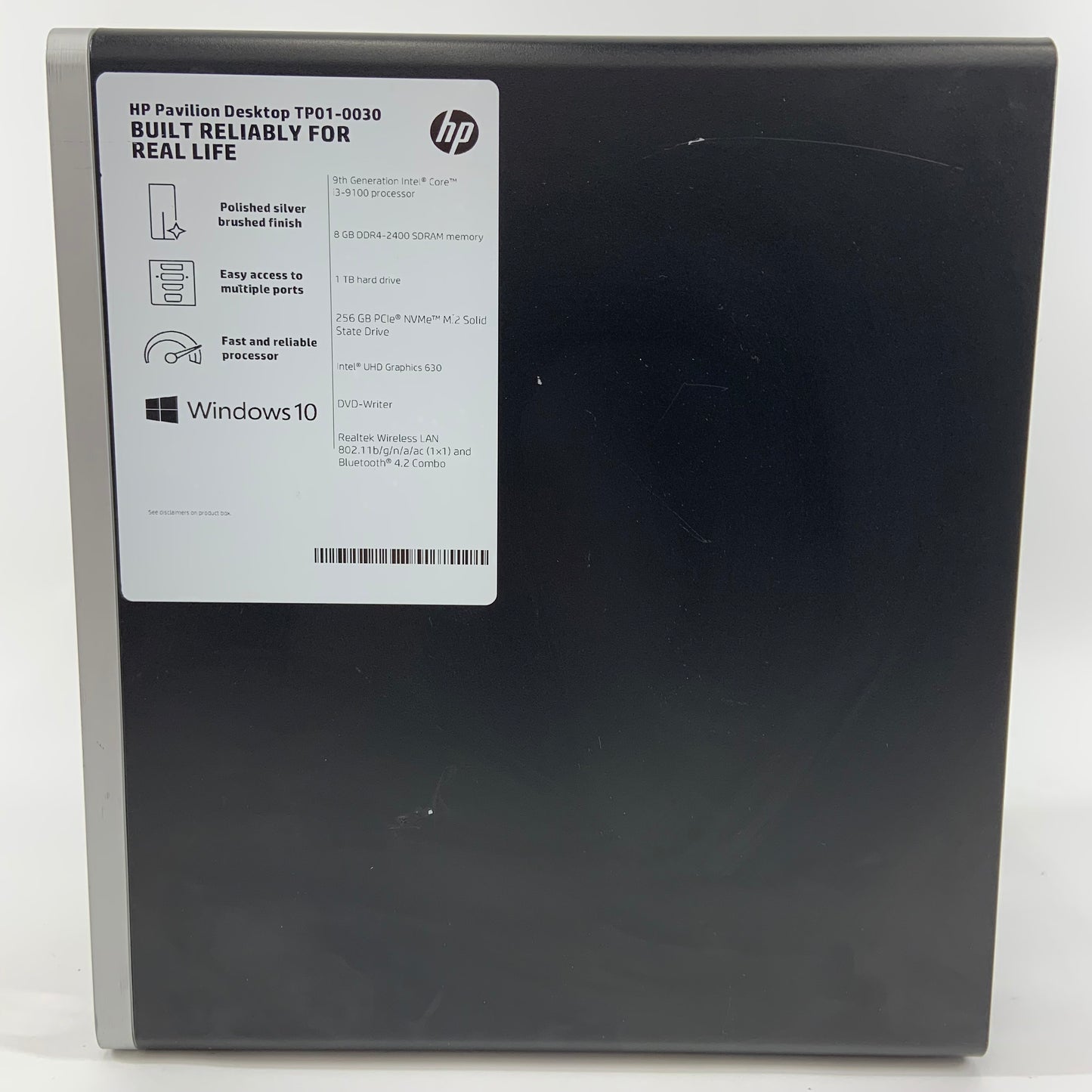Custom HP Intel 9th Gen 3.60GHz NVIDIA GeForce Graphics 16GB RAM 1.25TB Storage