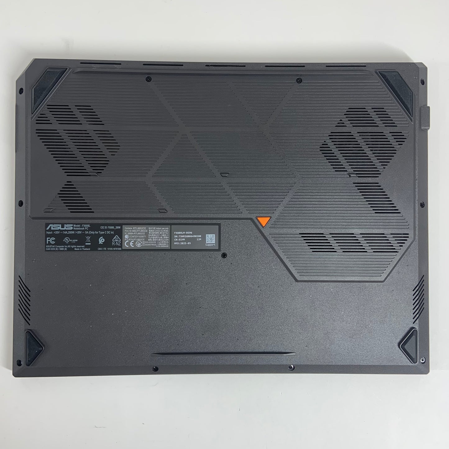 Asus TUF F16 FX608LM-BS96 16" Ultra 9 275HX 32GB RAM 1TB SSD RTX 5060 WARRANTY