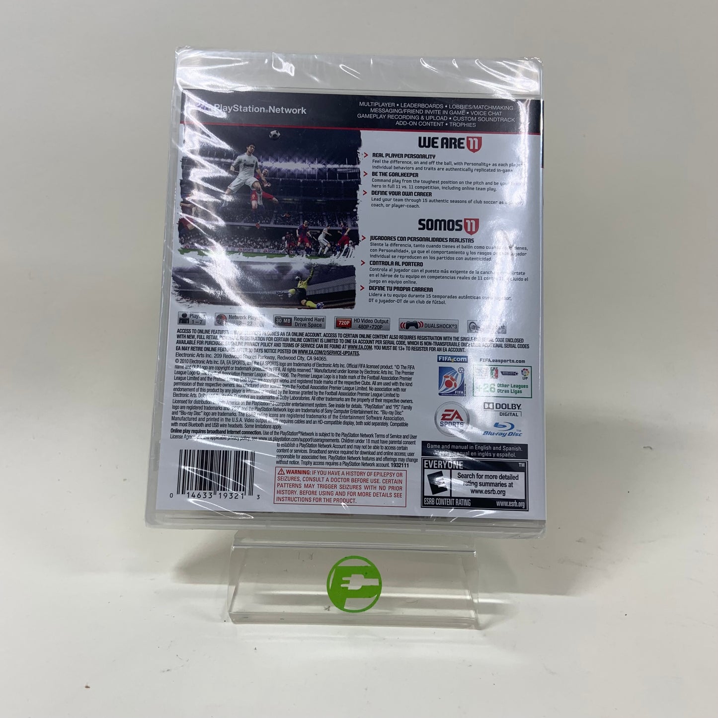 New FIFA Soccer 11 (Sony PlayStation 3 PS3, 2010)