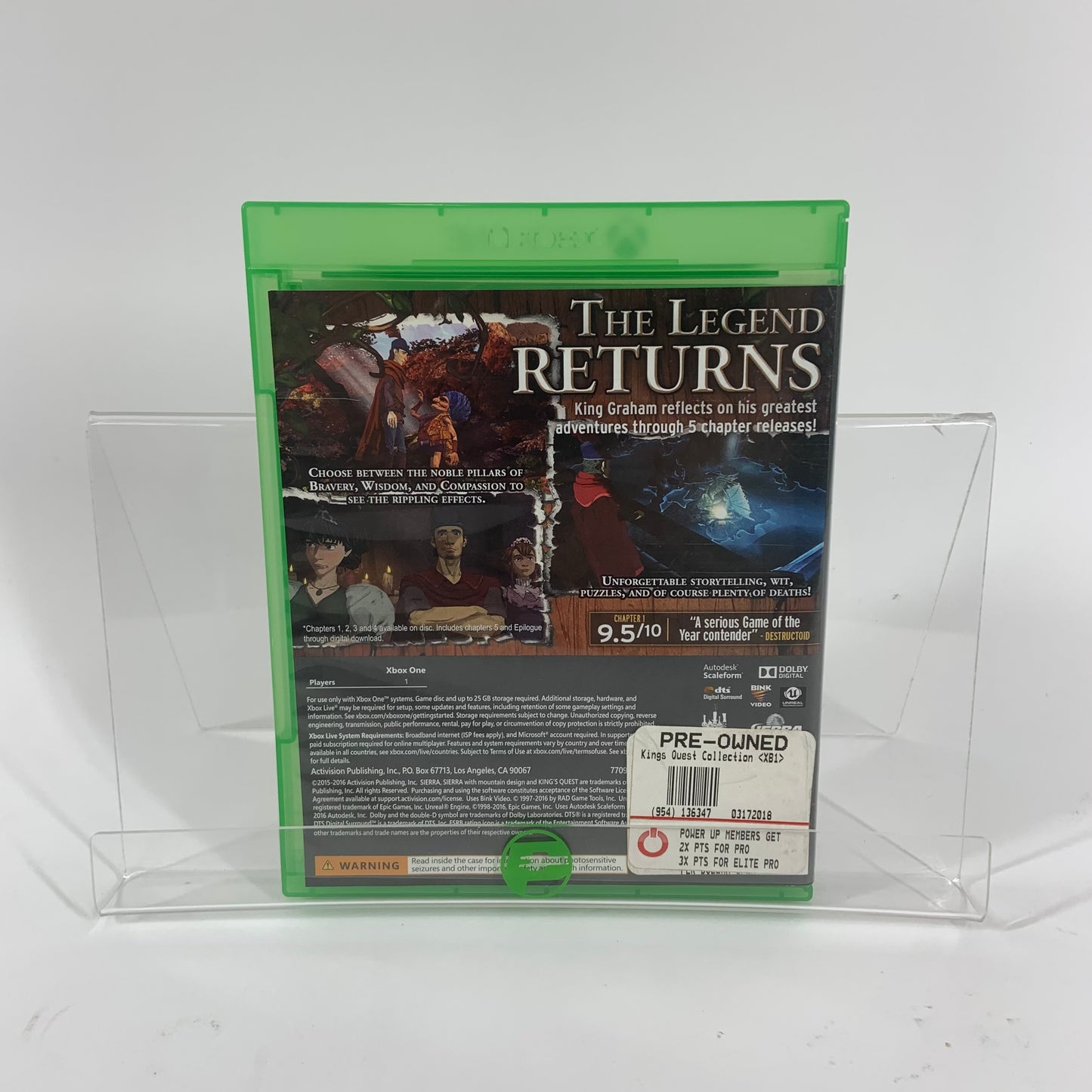 King's Quest The Complete Collection (Microsoft Xbox One, 2016)