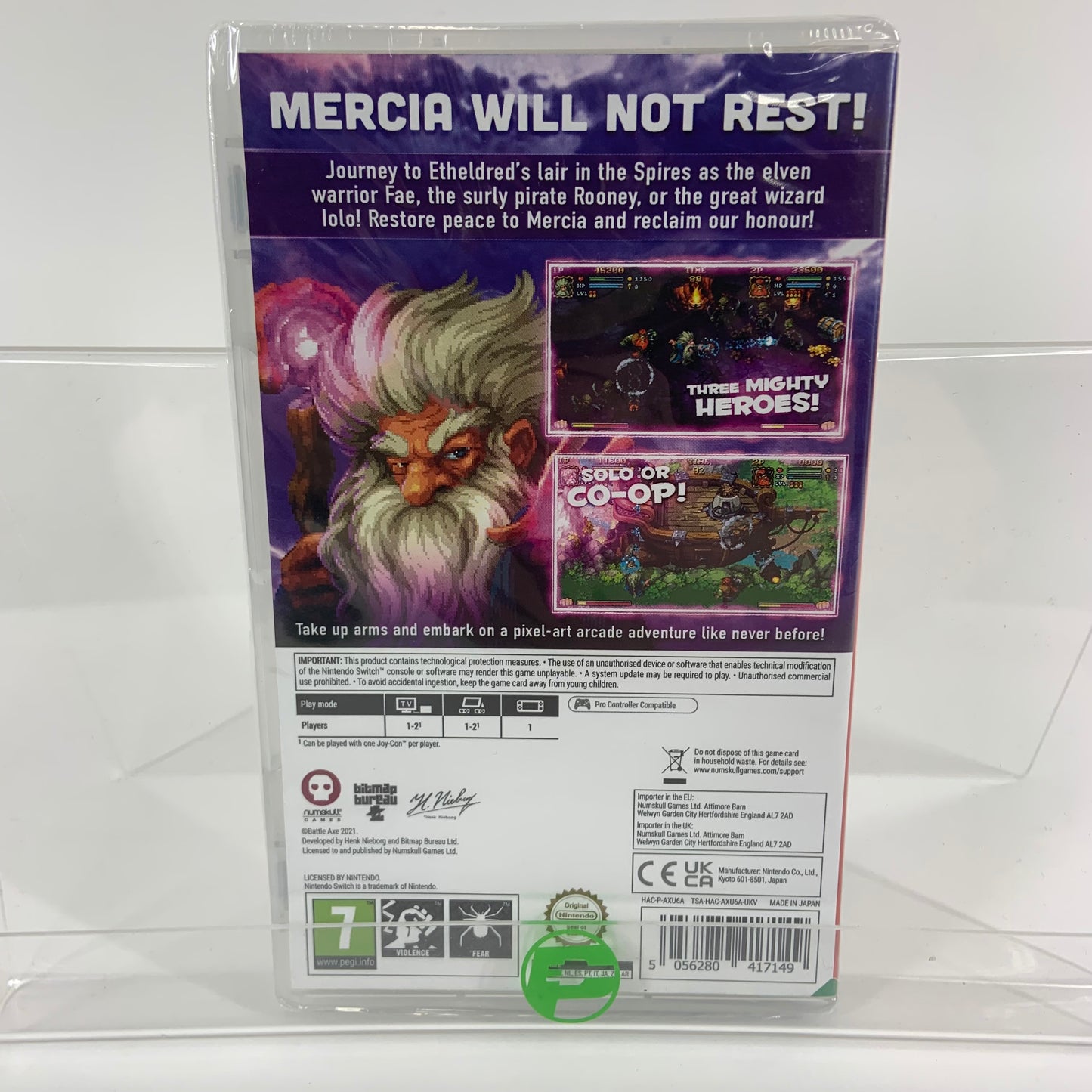 New Battle Axe (Nintendo Switch, 2021) PAL