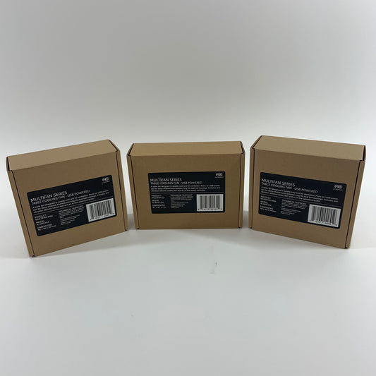 New LOT OF MINI MULTIFAN SERIES COOLING FANS AI-MPF120A, 2 x AI-MPF40A