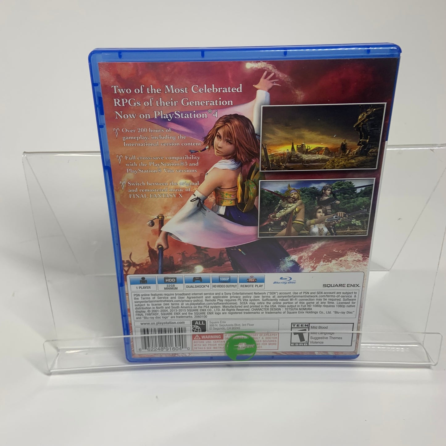 Final Fantasy X X-2 HD Remaster (Sony PlayStation 4 PS4, 2015)