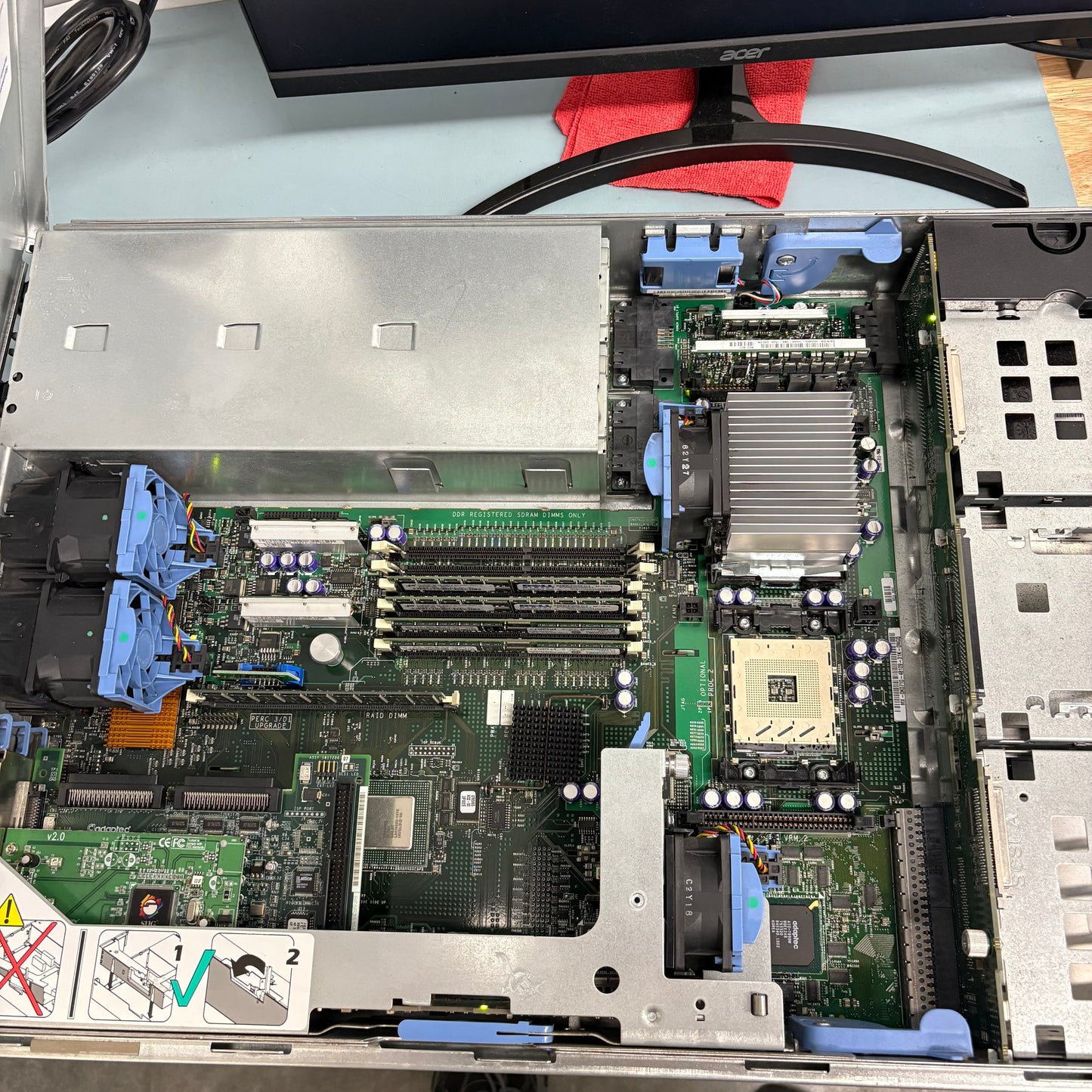 Dell PowerEdge 2650 Computer Server XEON E5-2650 2.2GHz 3GB ECC RAM NO HDD NO OS