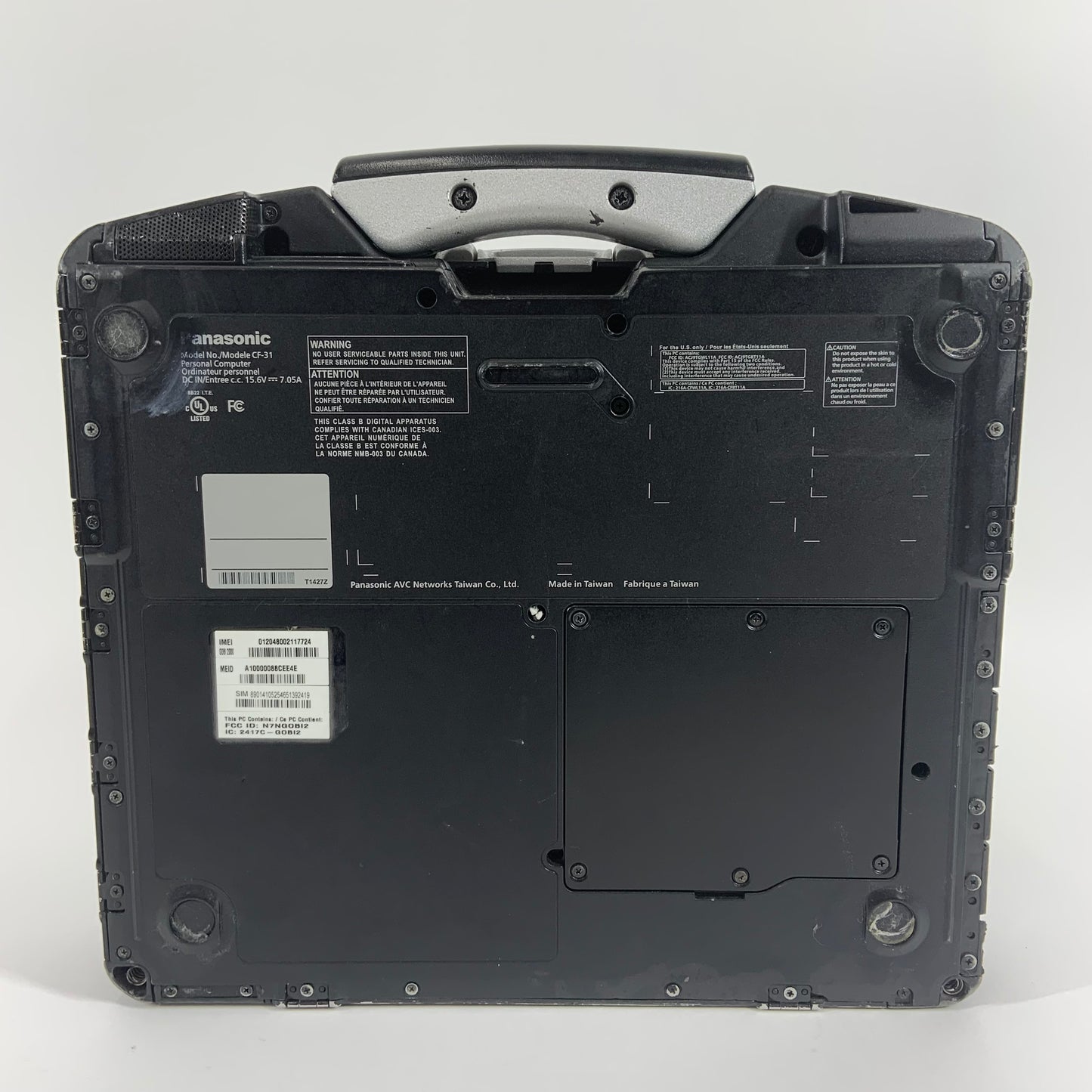 Panasonic Toughbook 31 CF-31 13.1" i5-2520M 2.5GHz 8GB RAM 512GB SSD