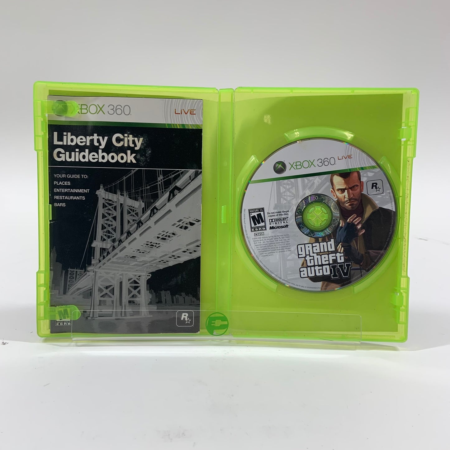 Grand Theft Auto IV  (Microsoft Xbox 360,  2008)