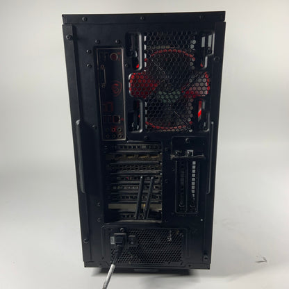 Intel i7 32GB RAM 2TB Storage AMD Radeon RX 5700 XT W11 Pro Red Black Gaming PC