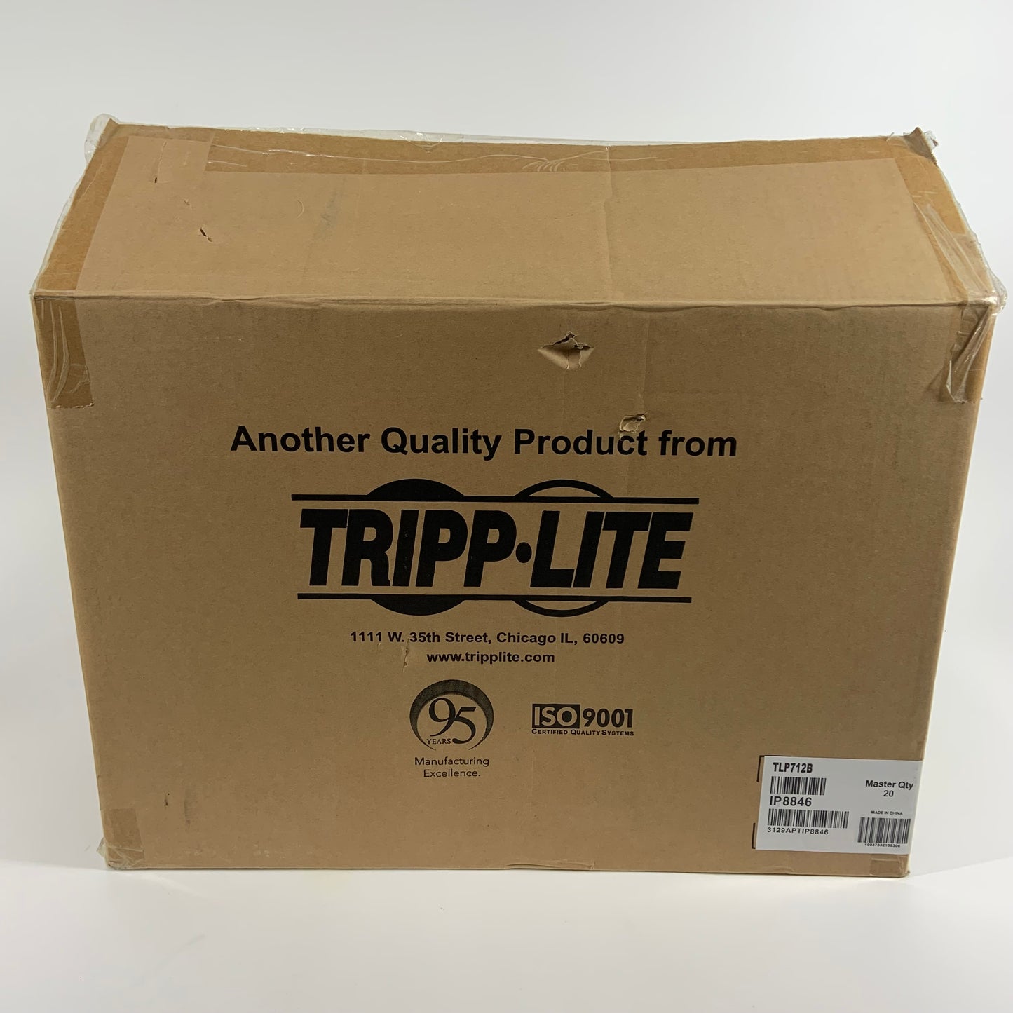 LOT of 20x New Tripp Lite Surge Protector TLP712B 1080-Joule LIFETIME WARRANTY