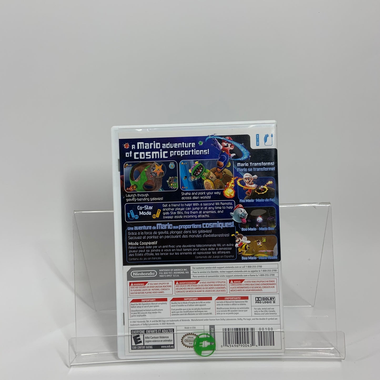 Super Mario Galaxy (Nintendo Wii, 2007)