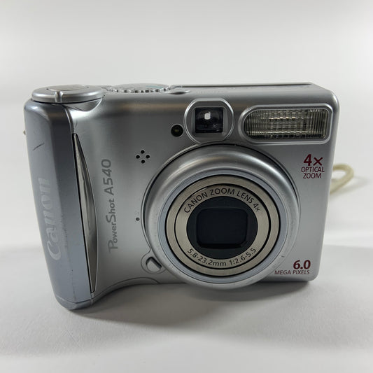 Canon PowerShot A540 6.0MP Digital Point-And-Shoot Camera