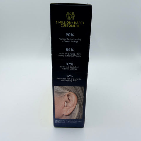 New Audien Hearing Atom X Rechargeable OTC In-Ear Hearing Aids ATOMX