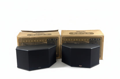 Klipsch RS-25 Black Reference Two Way Surround Channel Loudspeaker Pair of 2