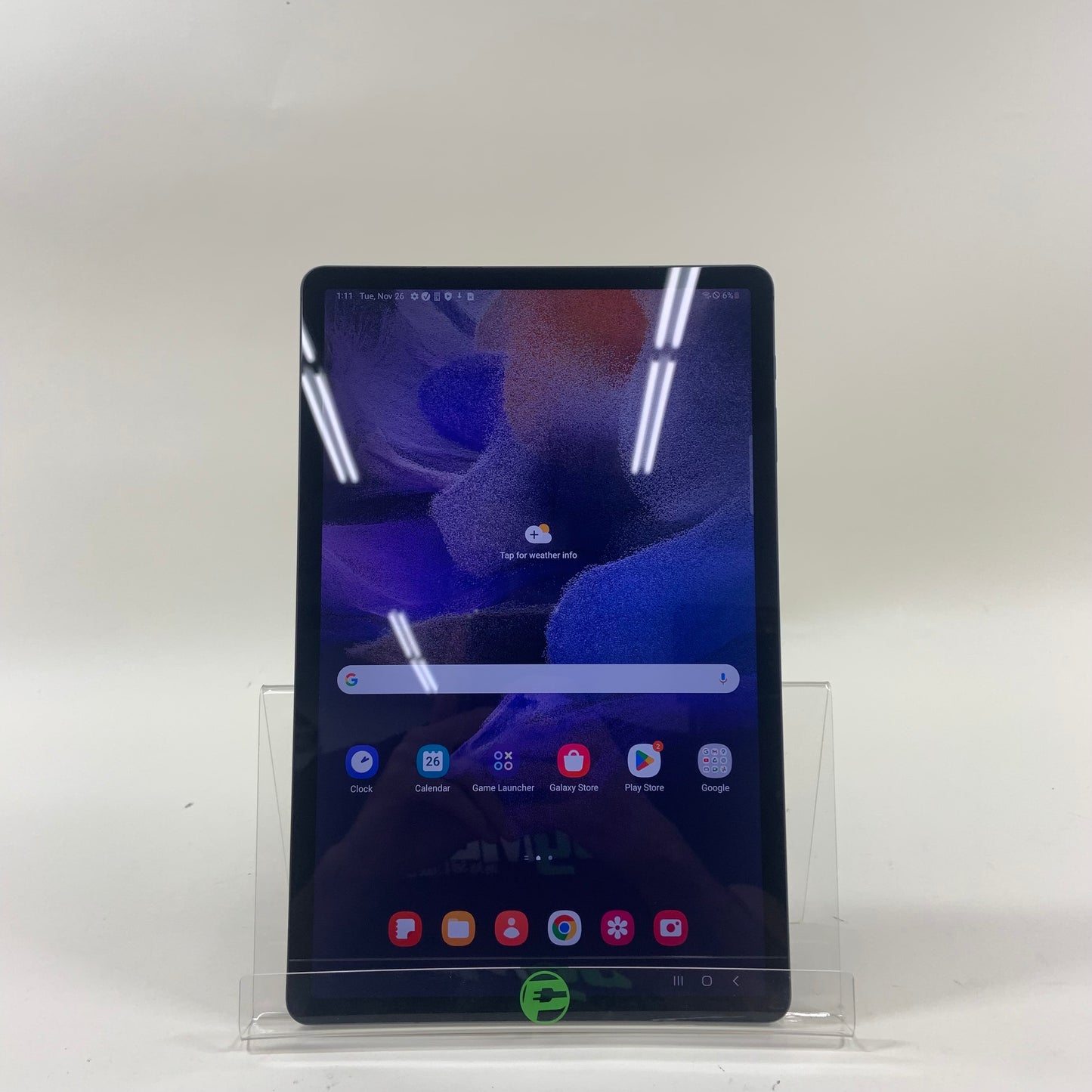 Verizon Samsung Galaxy Tab S7 FE 5G 12.4" 64GB Mystic Black SM-T738U