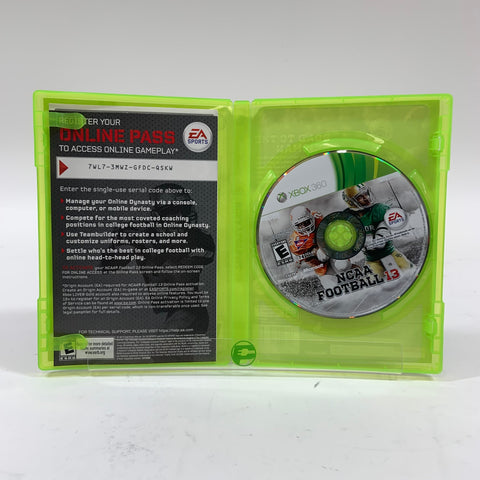 NCAA Football 13  (Microsoft Xbox 360,  2012)