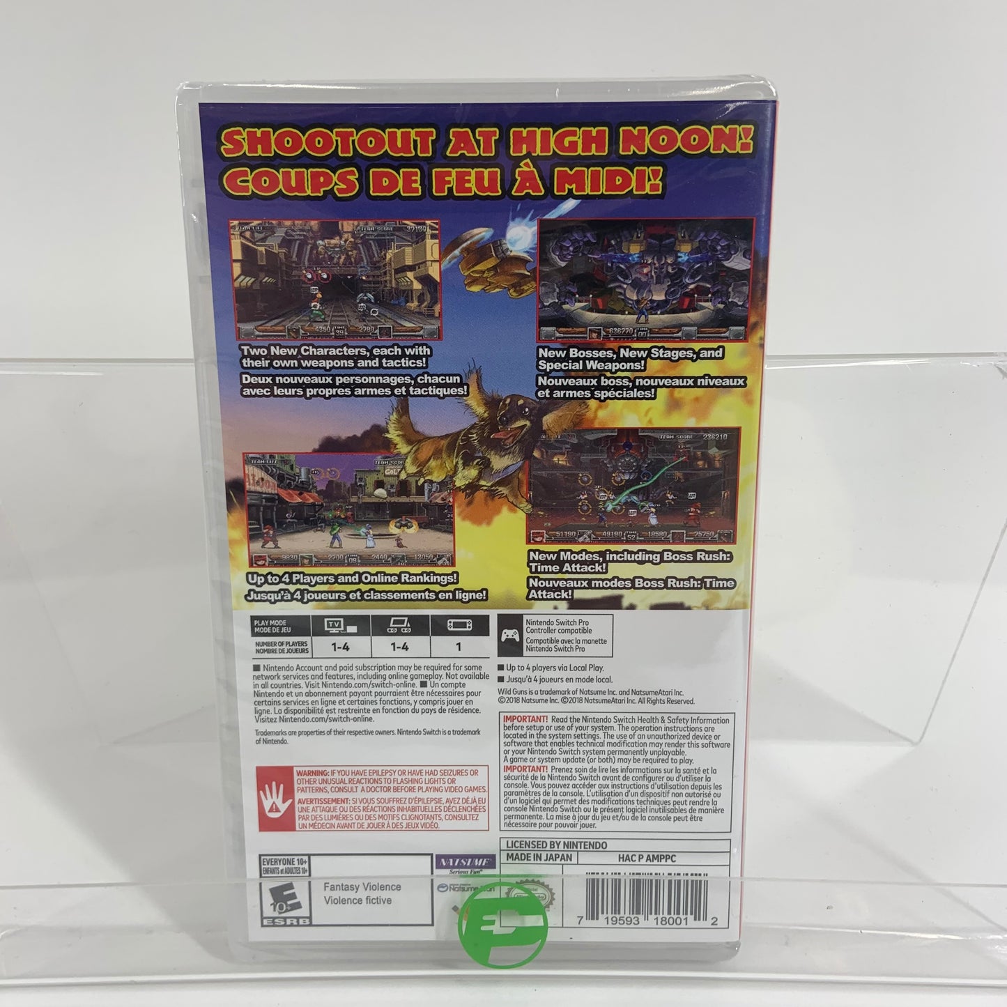 New Wild Guns Reloaded (Nintendo Switch, 2018)