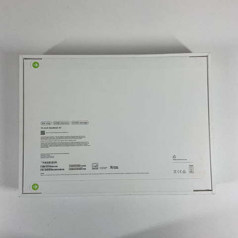 New 2025 Apple MacBook Air 13" M4 10C GPU 4.5GHz 24GB RAM 512GB SSD MC6C4LL/A
