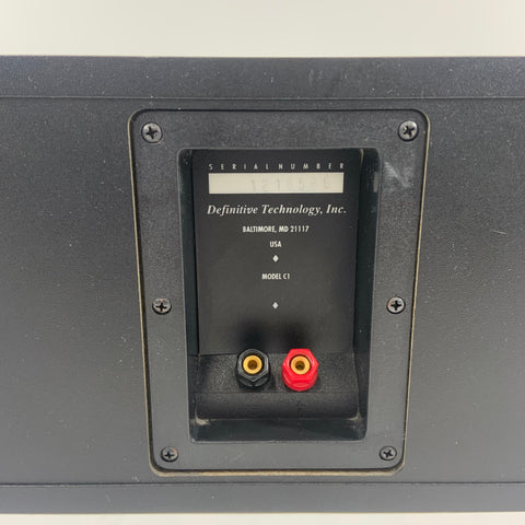 Definitive Technology C1 Center Speaker  Black