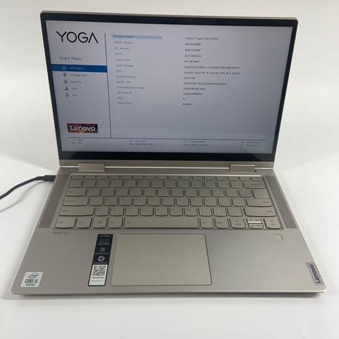 Lenovo Yoga C740 81TC 14" i5-10210U 1.6GHz 8GB RAM 256GB SSD