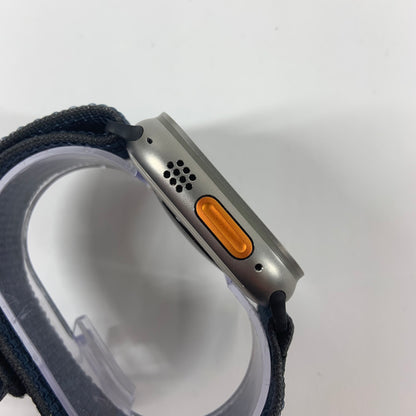 Unlocked Apple Watch Ultra 2 49MM Natural Titanium Blue Sport Loop MX4D3LW/A