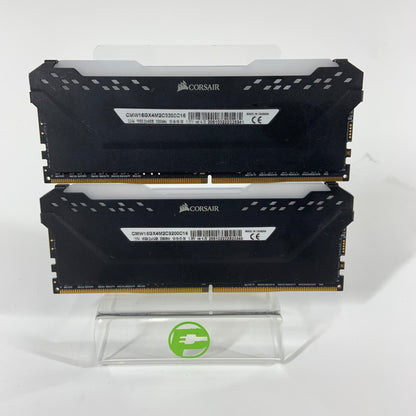 Corsair Vengeance RGB Pro 16GB (2x8GB) RAM DDR4 3200MHz CMW16GX4M2C3200C16