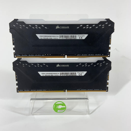 Corsair Vengeance RGB Pro 16GB (2x8GB) RAM DDR4 3200MHz CMW16GX4M2C3200C16