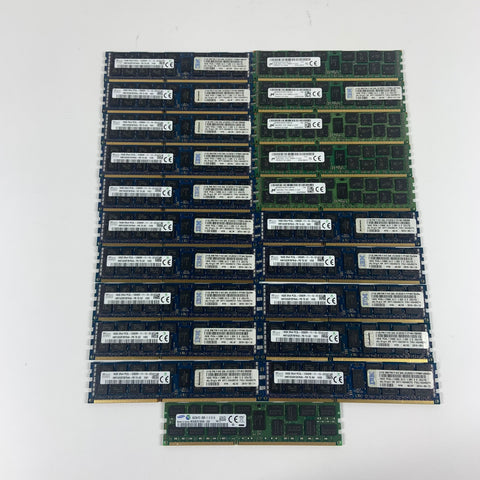 Lot of 21 HMT42GR7BFR4A-PB 16GB (2Rx4) RAM DDR3 1600MHz