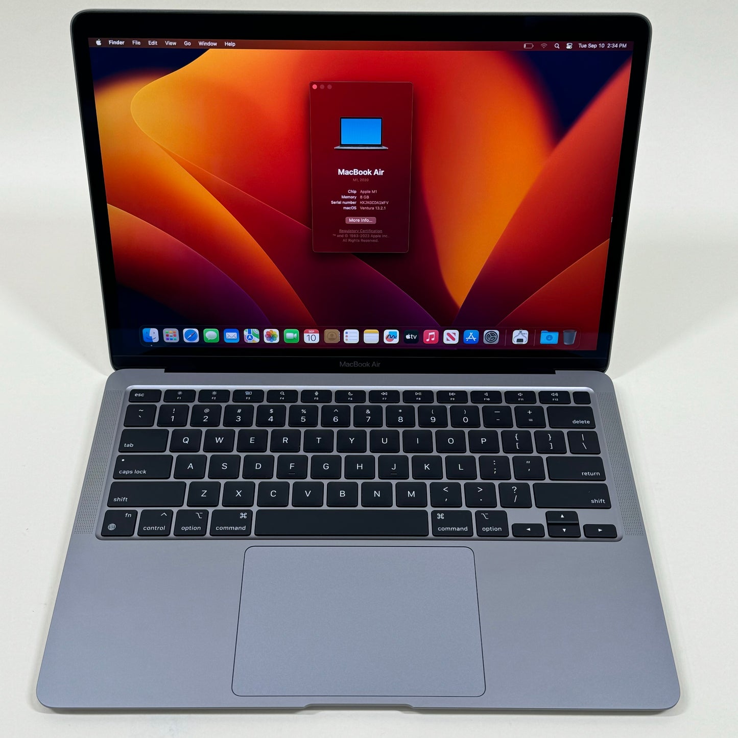 Apple MacBook Air 13.3" M1 3.2GHz 8GB RAM 256GB Macintosh HD Silver