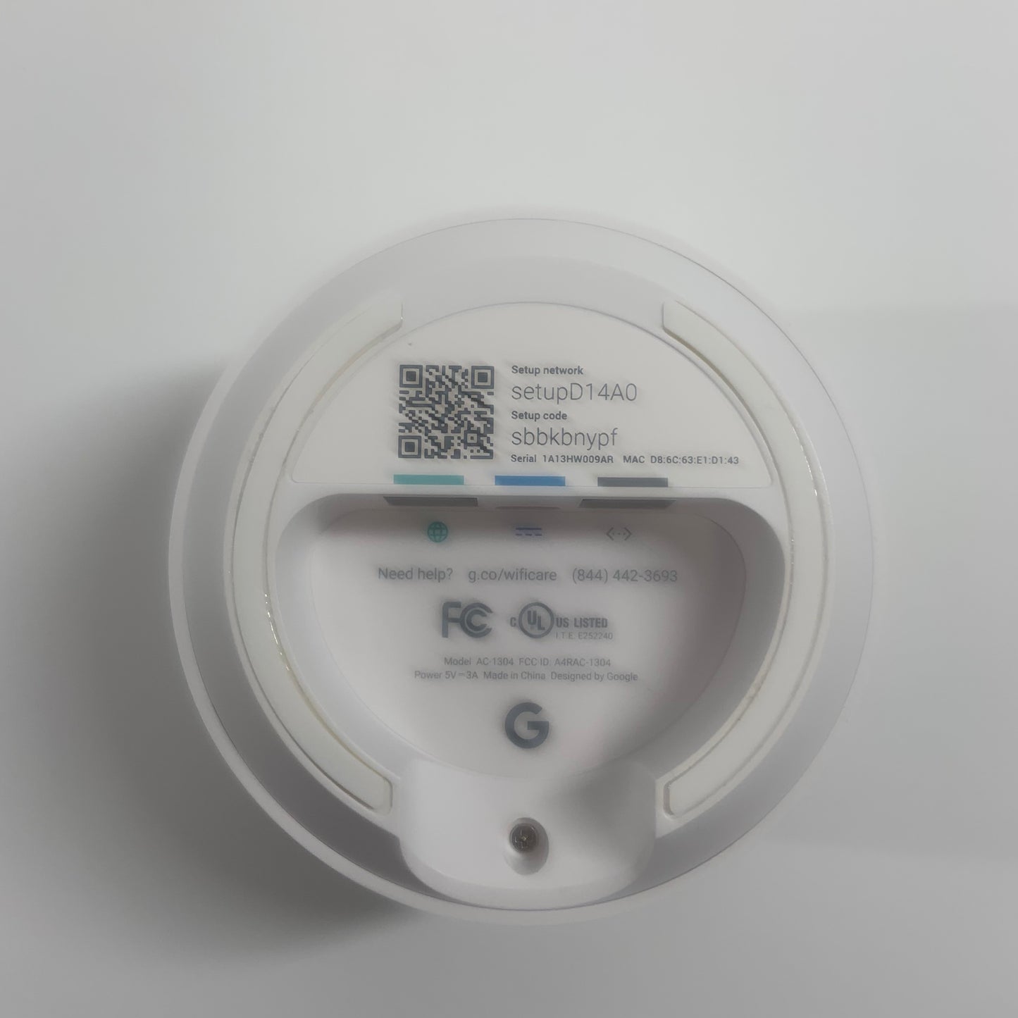 Google AC1304 Dual Band Mesh WiFi Router 4 Pack
