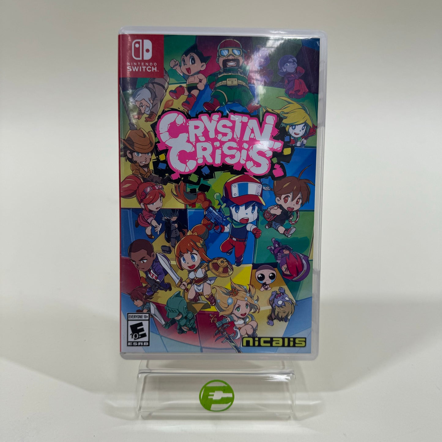 Crystal Crisis (Nintendo Switch, 2019) Cartridge