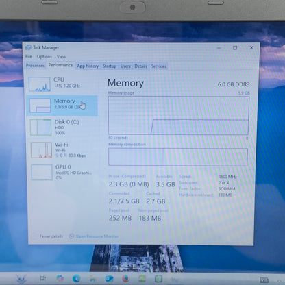 Acer Aspire 5 E5-574-58JM 15.6" i5-6200U 2.4GHz 6GB RAM 1TB HDD